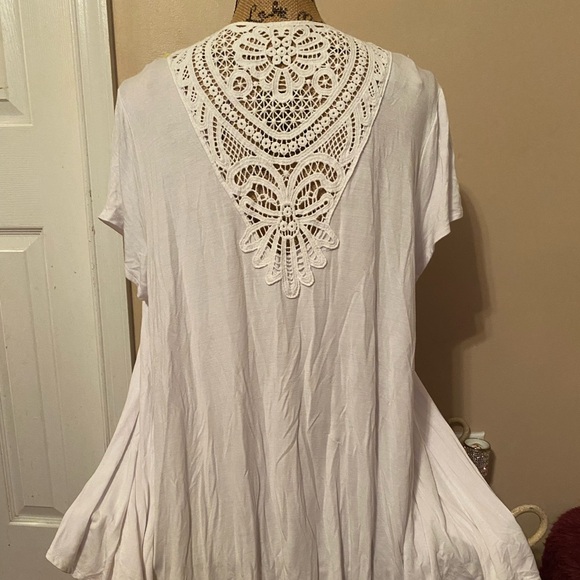 Apt. 9 Women's White Open Front Cardigan - Picture 6 of 8